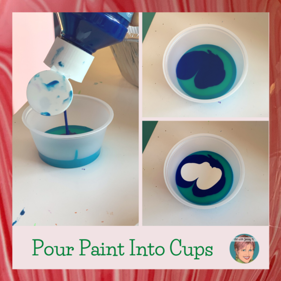 Christmas Craft: Pour Painting Ornaments