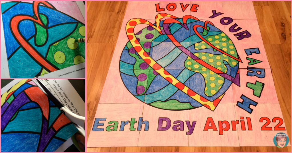 Earth Day Art Projects Earth day collaboration poster