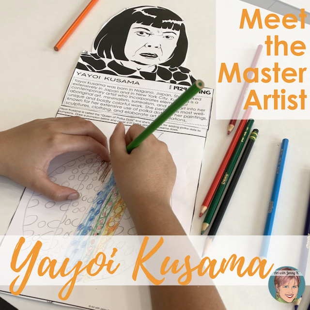 Yayoi Kusama art activity