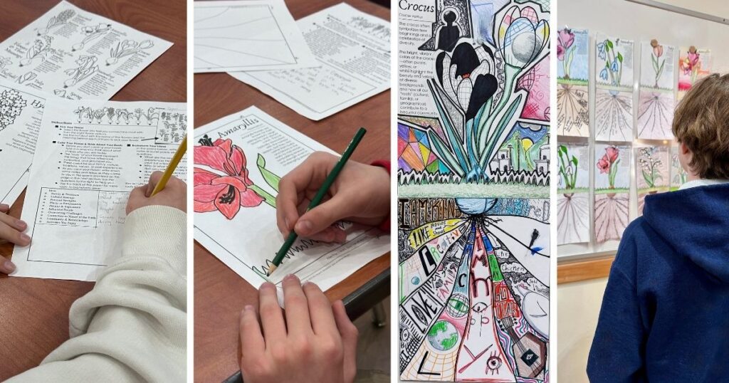 Art with Jenny K Roots Project "Ready to go" 