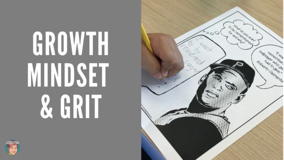 Growth Mindset and Grit Activity from Art with Jenny K. Emergency Sub Binder