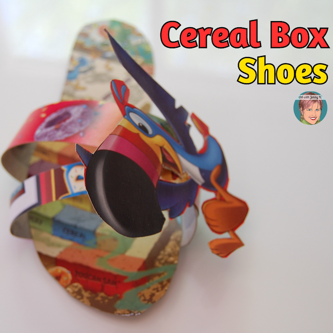 Cereal Box Shoes