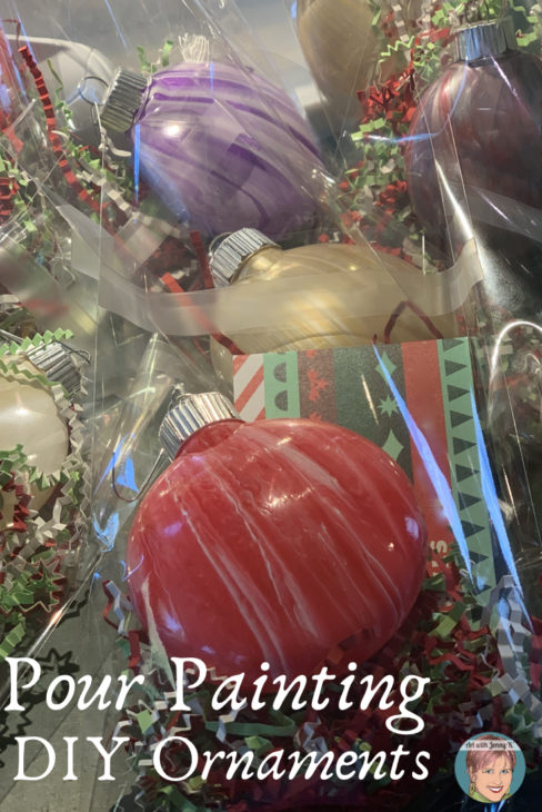 Christmas ornament ideas from Art with Jenny K.