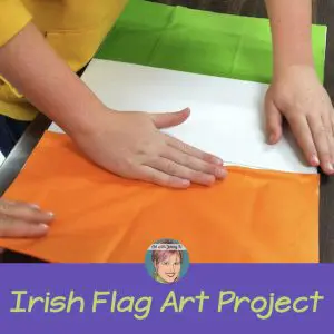 Irish Flag Art Project