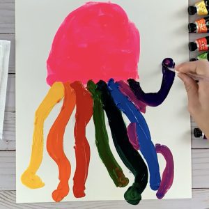 Easy Octopus Painting Project