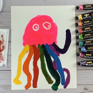 Easy Octopus Painting Project