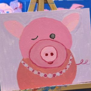 How to Paint a Pig Step By Step