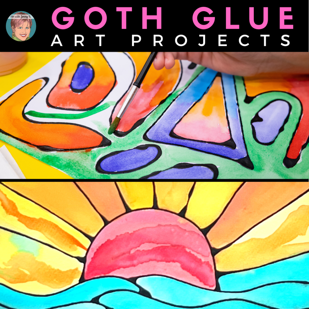 Goth Glue Art Projects Art With Jenny K.