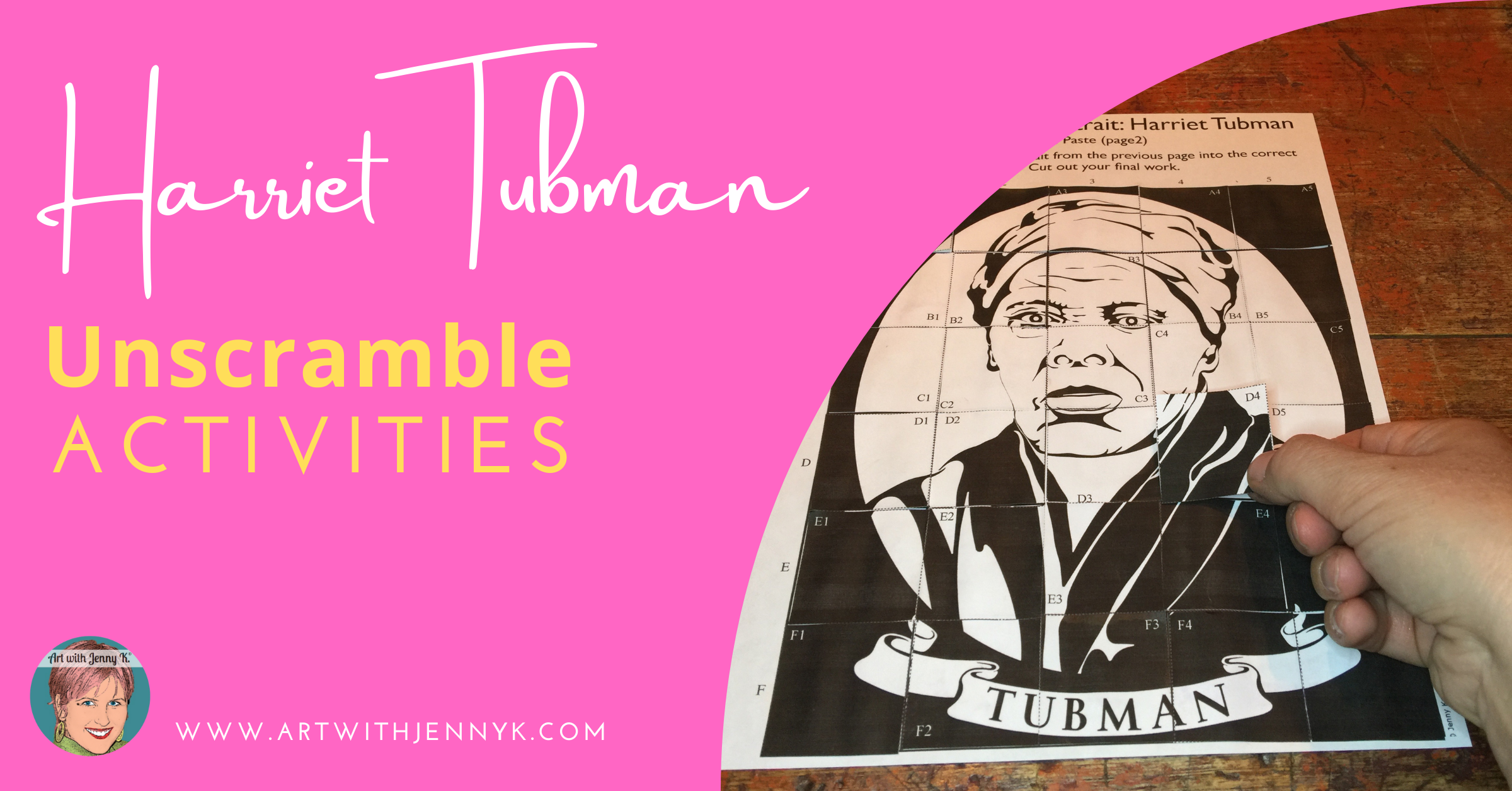 Harriet Tubman Activities for Teachers and Students from Art with Jenny K.