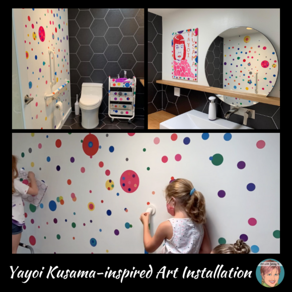 Yayoi Kusama Art Projects for Kids Art Installation