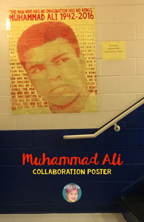 Muhammad Ali art infusion project for teachers and students. A great way to honor a great man in your class.