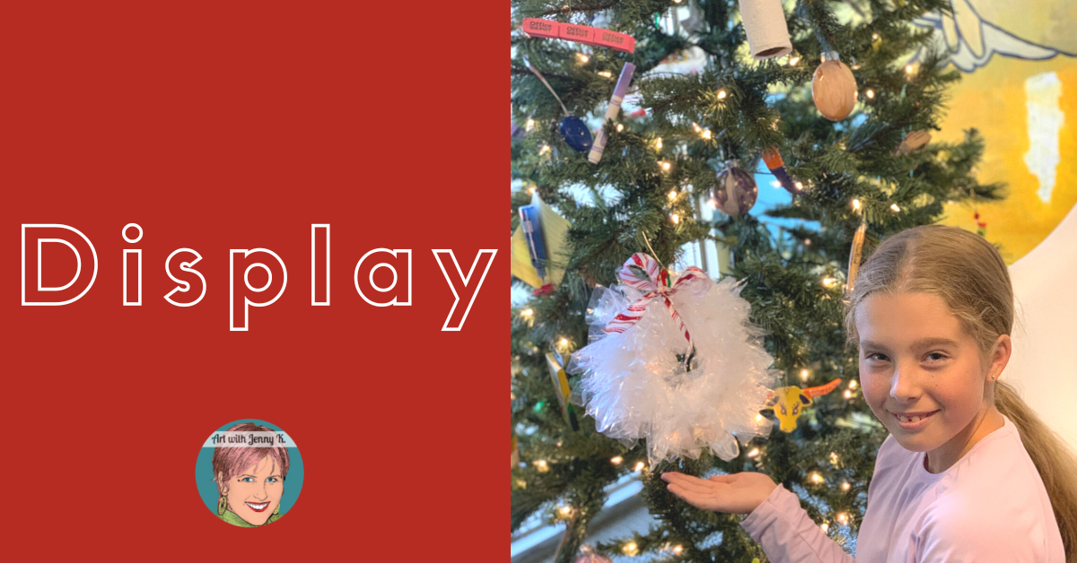 Easy Holiday Wreath for Kids