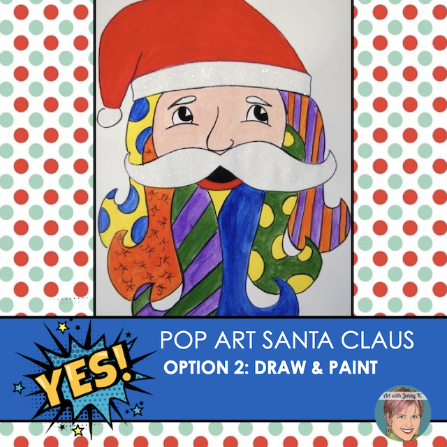 Santa Claus Art Project