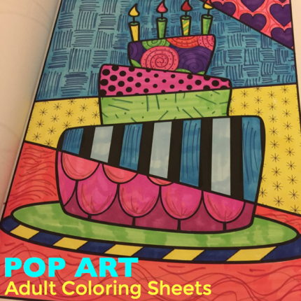 FREE Adult Pop Art Coloring Pages. Top 10 reasons why adults need their own adult coloring books. Learn the hows and whys of adult coloring books.