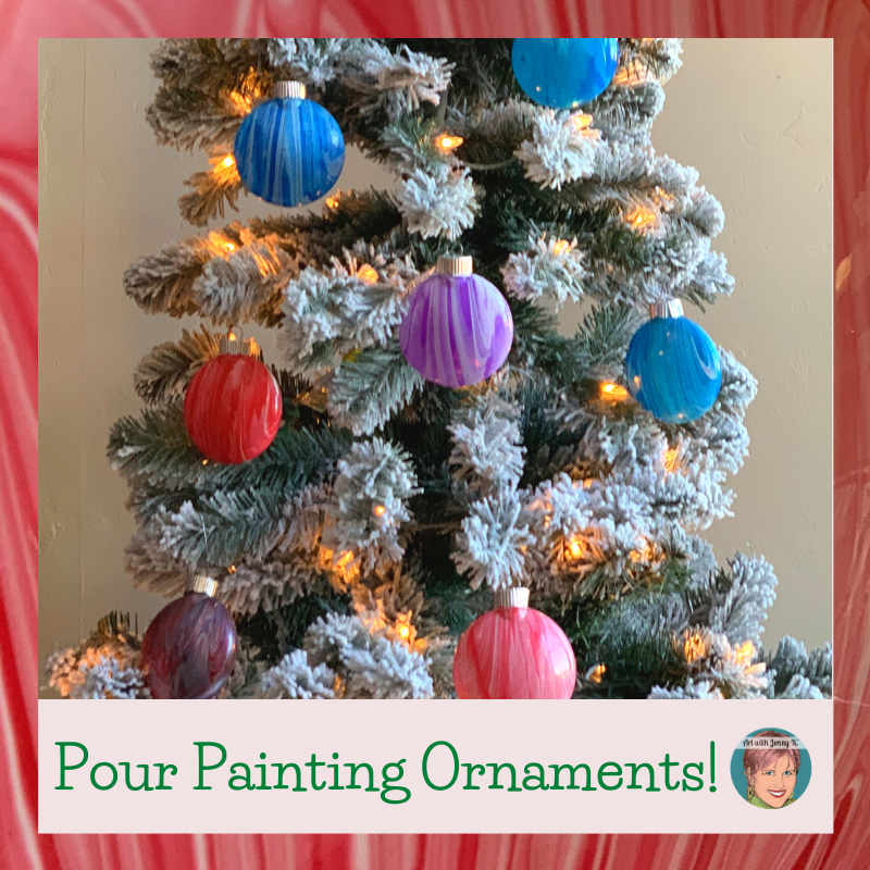 Pour Painting Ornaments
