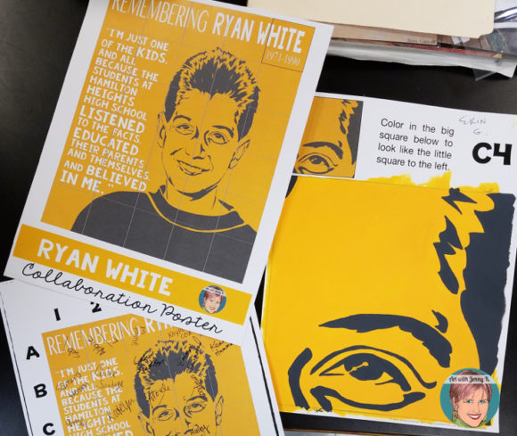Remembering Ryan White Collaborative Poster