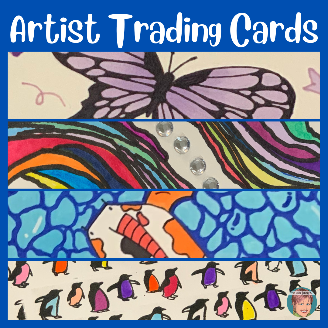 Artist Trading Cards For Kids! Art With Jenny K.
