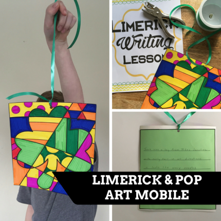 Limerick and Pop Art Mobile. FREEBIES