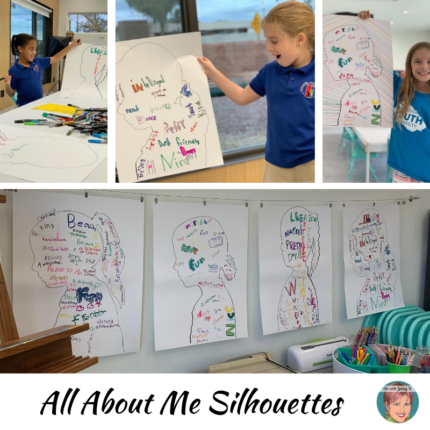 All About Me Activities Silhouettes