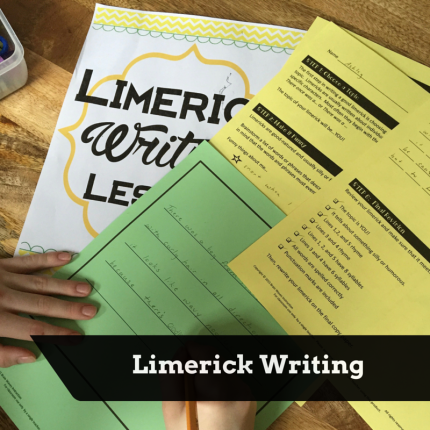 St. Patrick's Day Limerick writing FREEBIE. 