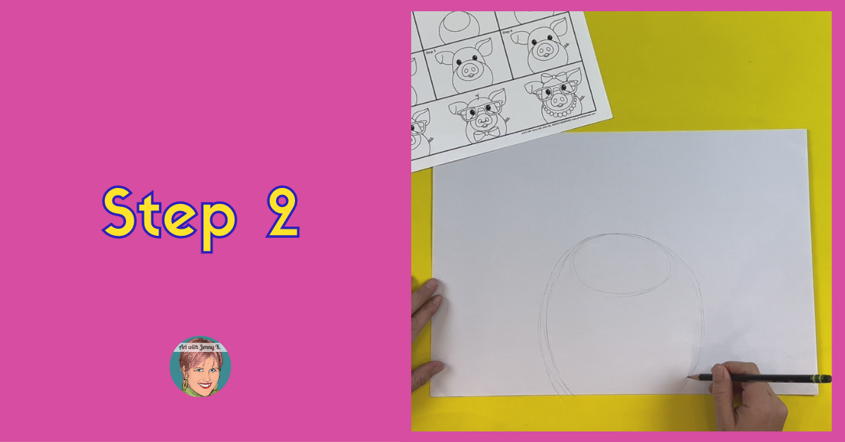 How to Draw a Pig Step-by-step