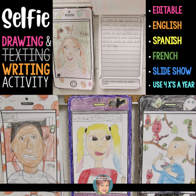 All About Me Selfie Activity