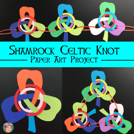 Celtic Knot Shamrock Design 