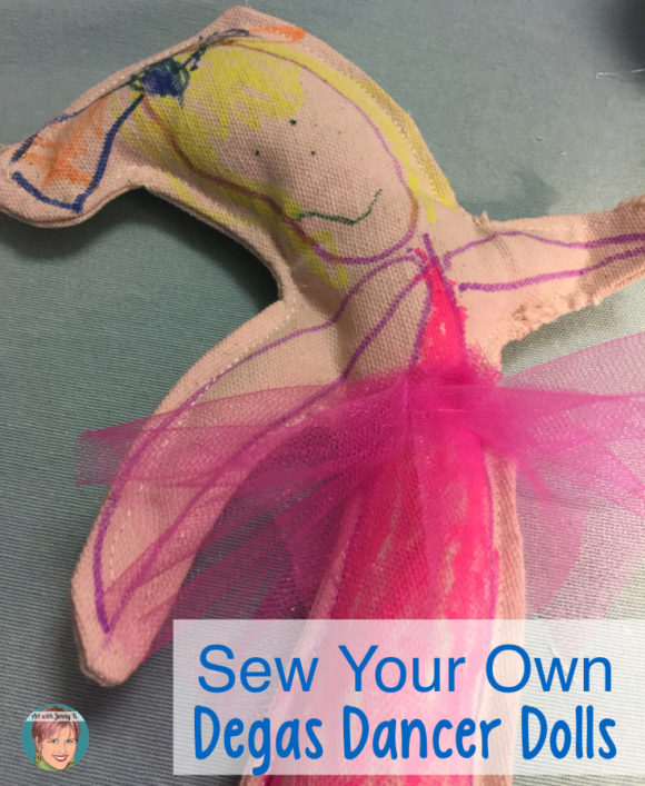 How to make your own Degas dancer dolls.