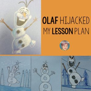 Drawing Olaf