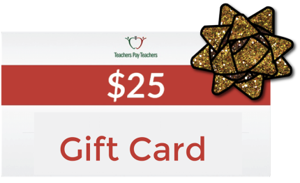 10 gift ideas for teachers - Teachers Pay Teachers gift card is a great idea! 