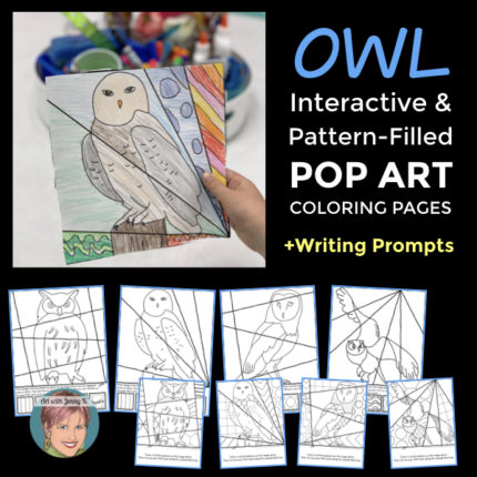 Owl coloring pages. 