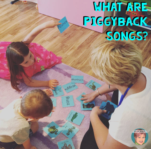 Using piggy back songs in your classroom. Freebie included so you can start right away!