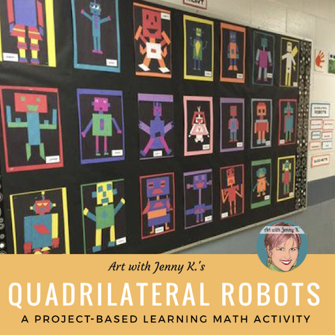 Quadrilateral Robots Art Integration