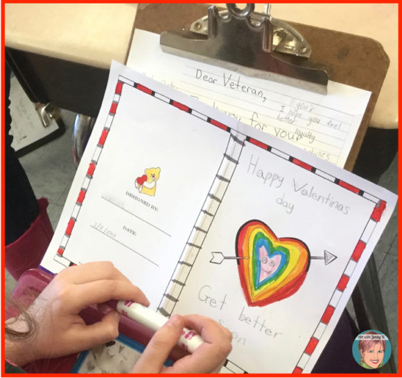 Valentines For Veterans - a meaningful Valentine’s Day activity for your students.