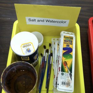 Watercolor & Salt Art Trick